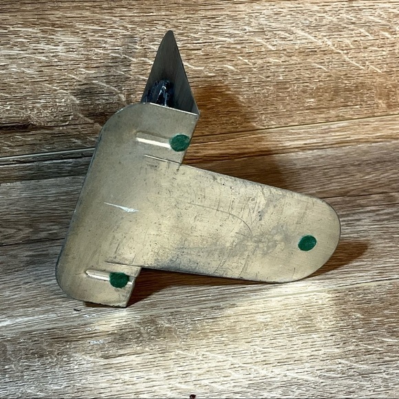 Metzke Pewter Nautical Sand Dollar Beach Design Bookends Maker Mark Vintage 1980 - Picture 12 of 16